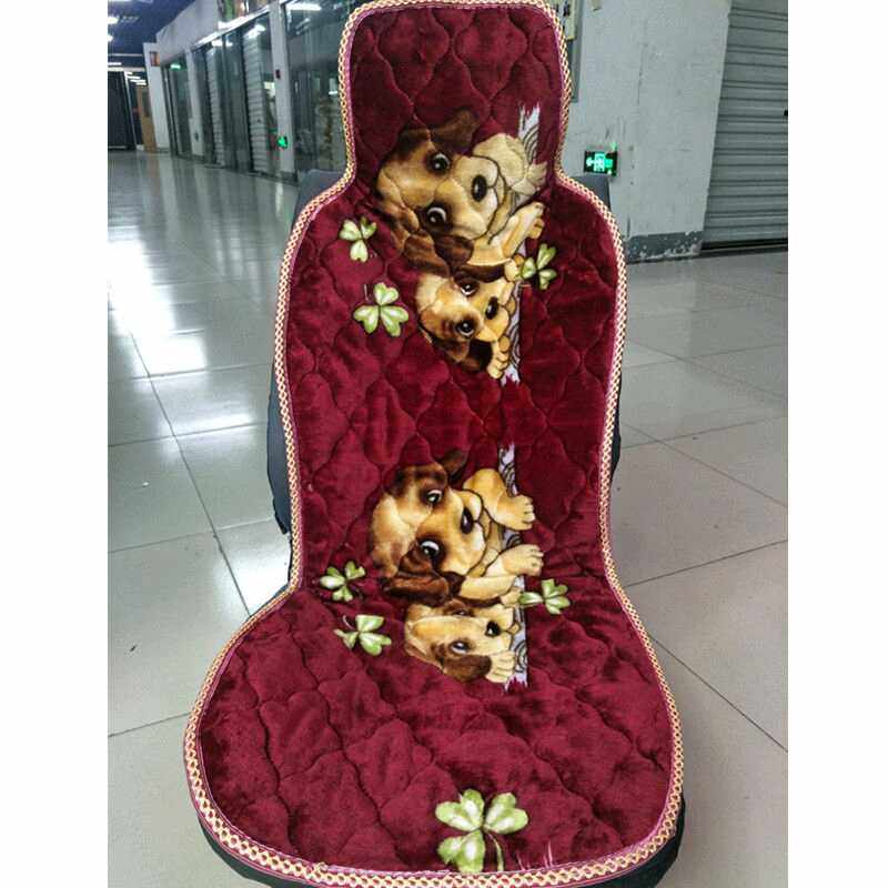 Winter thickened truck seat cushion plush monolithic liberation J6 Tianlong Dilangqi short-pile cotton cushion seat cover universal