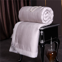 Man Crystal home spinning official web full cotton silk quilts 100% mulberry silk air conditioning by summer cold quilts by summer