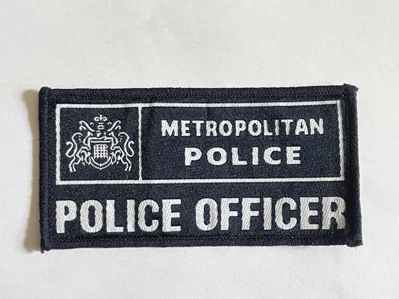 British Er Police Mtp Original Identification Badge