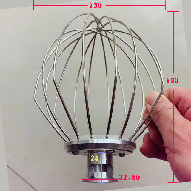 Dianchu 12-Liter Sc-617 Chef Machine Original Accessories: Dough Hook, Egg Beater Cage, Mixing Paddle, Upgraded Egg Beater Ball