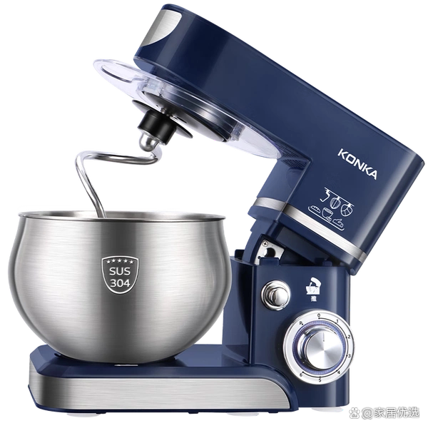 Original Accessories for Konka Chef's Machine Km-993: Egg Beater and Dough Hook Mixing Paddle