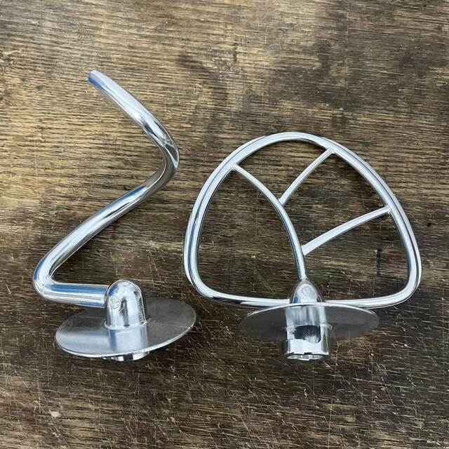 Original Accessories/Upgraded Accessories for the Snowtron Chef Machine Sc-209R: Metal Egg Beater Cage/Egg Beater Ball/Dough Mixer