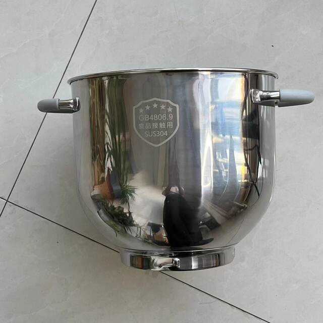 Junbei G5/L5 Chef Accessories Stainless Steel Egg Beater Cage, Egg Whisk Net, Dough Hook, Mixing Paddle, Mixing Bowl, and Dough Basin