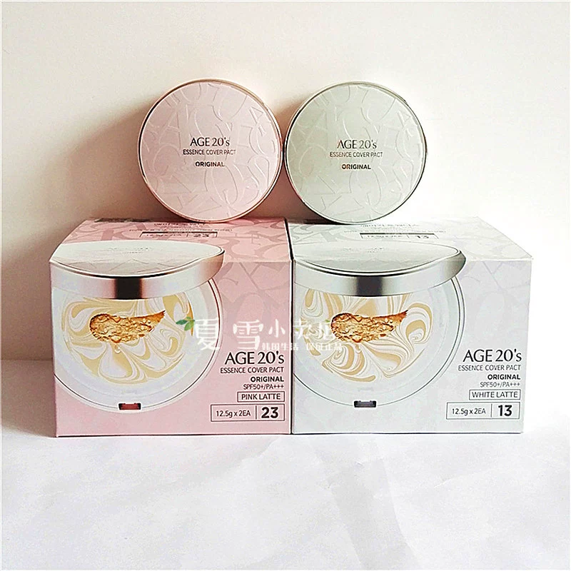 Kem nền Ai Kyung Ai Jing Cushion BB Cream của Korea age20 Kem nền Ai Ji Water Light Che khuyết điểm BB Gouache - Kem BB