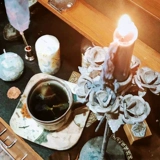 При свечах ужин Nordic Village Retro Rose Candle Terminal Бесплатная доставка ресторан банкетный крыльца