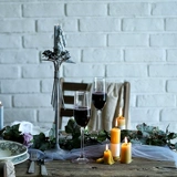 При свечах ужин Nordic Village Retro Rose Candle Terminal Бесплатная доставка ресторан банкетный крыльца