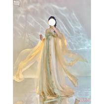 Hanfu female Chang Yuexian original Tang-made chest-high Confucian skirt daily improved super fairy Han elements new spring and summer womens suit