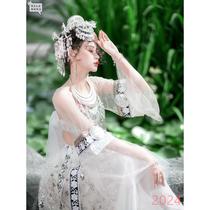 Miao girls new Miao clothing Tujia Hani summer ethnic style suit studio photo clothing