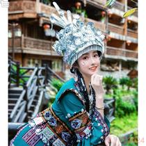 Skirt Phoenix clothing ethnic minority new travel photography suit photography clothing Guizhou popular Yunnan clothing Miao ethnic group
