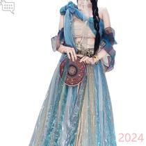 Dunhuang Feitian non-ancient costume improved Hanfu Western Region fairy elegant ethnic Chinese style photo studio photo travel photo clothing