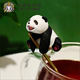 Panda ວັດທະນະທໍາແລະສ້າງສັນ Peripheral ນ້ໍາຈອກຫ້ອຍກາຕູນ Mini Doll ຂອງຂວັນຈອກປະດັບຕົກແຕ່ງ Chengdu ທີ່ລະນຶກ