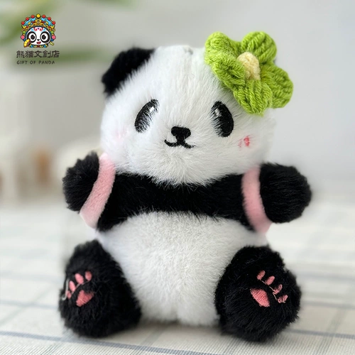 Подвеска, фигурка, кукла, креативный плюшевый брелок, сувенир для школьников, панда, плюшевая, подарок на день рождения