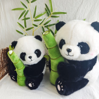 Chengdu panda plush toy doll rag doll ຂອງຂວັນວັນເກີດຂອງເດັກນ້ອຍທີ່ຫນ້າຮັກ huahua ພື້ນຖານວັດທະນະທໍາແລະຄວາມຄິດສ້າງສັນ