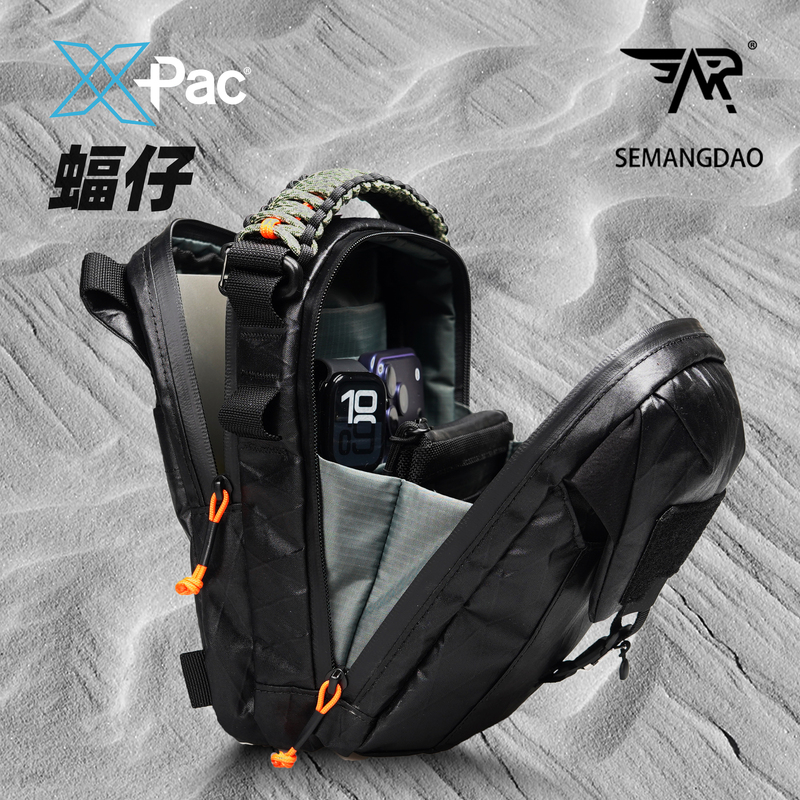 Batboy X-Pac Men's Waist Bag Outdoor Functional Style Black Multi-Functional Waterproof Anti-Wrinkle Wear-Resistant Casual Edc Bag Batboy X-Pac Men's Waist Bag Outdoor Functional Style Black Multi-Functional Waterproof Anti-Wrinkle Wear-Resistant Casual Edc Bag