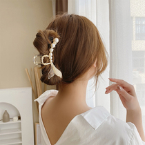 South Korea Fish Tail Grab Clip Female Summers Temperament High-end Hair Clip Rear Brain Spoon Clip Head Decorated Shark Clip Advanced Sensation Wave