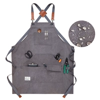 Холст водонепроницаемый серый