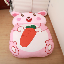 Cute Chinchilla bed Tatami floor bed Lazy bedroom thickened mat Childrens cartoon mattress Student dormitory sleeping bag