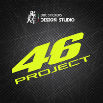 Famous Rider Number Reflective Motorcycle Stickers Motorcycle Decal Helmet Stickers