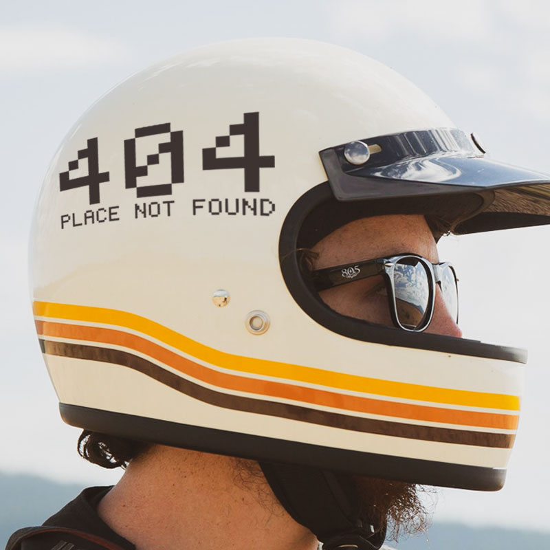 404127 0 0 1 Creative Code Helmet Decoration Sticker Motorcycle Electric Moo Personality Warning Sticker Reflective Sticker-Taobao