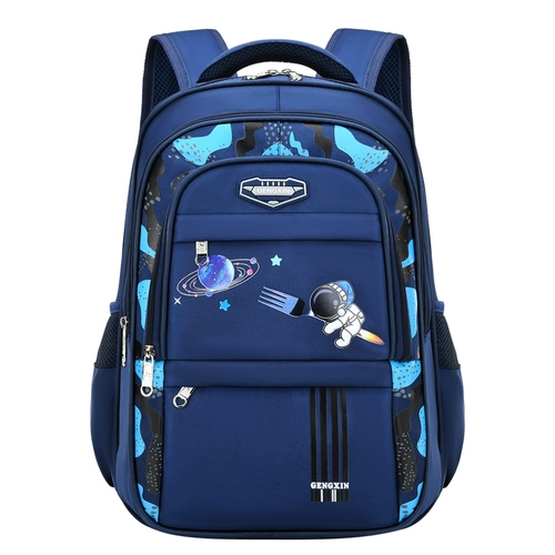 Вместительный и большой сверхлегкий детский школьный рюкзак со сниженной нагрузкой для мальчиков, для средней школы, защита позвоночника