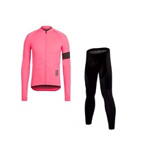 Pink Long Sleeve Mountain Bike Ride in Dynamic Cycling Pulleys Serve Mountain Bike Riding Pants Men And Women Thin