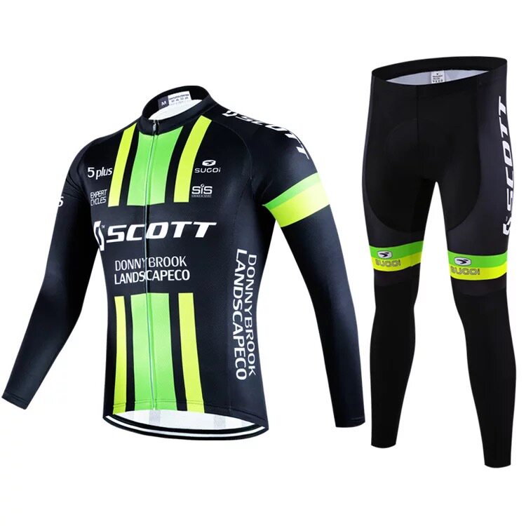 SC0TT Chunqiu Mountain Self-cycling Team Long sleeves Riding Clothing Pulley Suit Breathable riding equipment for men and women