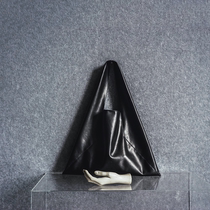 Three bananas original design new limited personality soft simple shoulder leather bag pure handmade