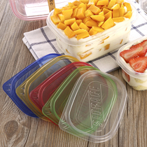 Melaleuca cake plastic disposable lunch box with lid take-out fruit bag box transparent fast food fresh lunch box