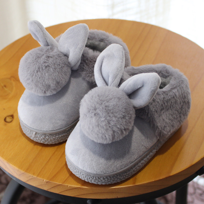 Pantoufles enfants en coton pour hiver - semelle autre - Ref 1005820 Image 13