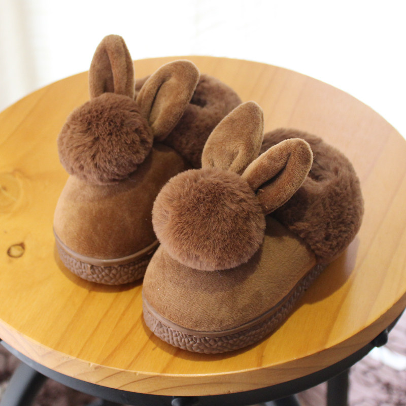 Pantoufles enfants en coton pour hiver - semelle autre - Ref 1005820 Image 18