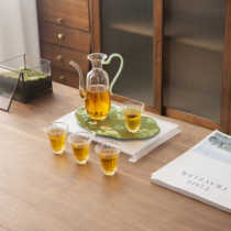 耐高温玻璃仿宋手执壶家用中式带过滤冷泡茶壶绿茶泡茶器花茶壶