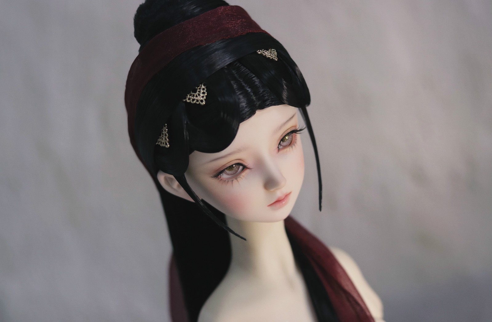 (After Sales Show) (Lingfei) BJD Waits with 30% Ancient Wind Opera Opera Drama Three Breakup and Hair Styling Hair