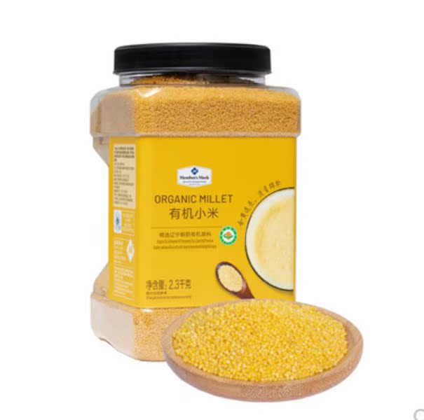 Cloud Fruits Upper Pint Sam Member Shop Organic Millet 2 3kg Sticky Glutinous Five Cereals Congee Cereals Congee Moon Baby Rice