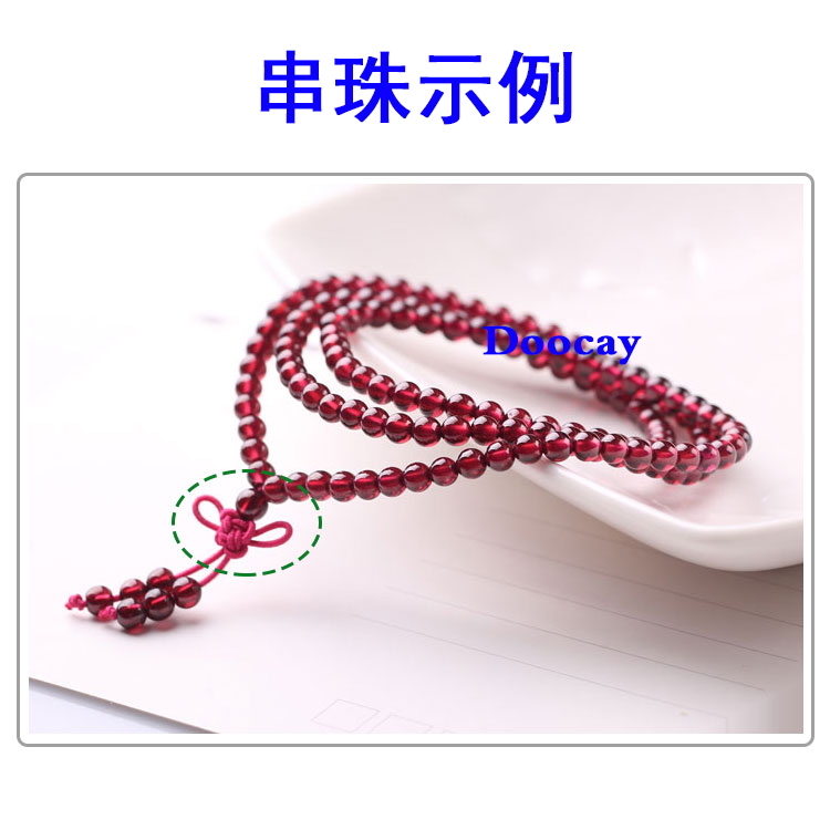 Chuỗi hạt đính cườm mịn dây đàn hồi đính cườm - Vòng đeo tay Clasp vòng tay đá