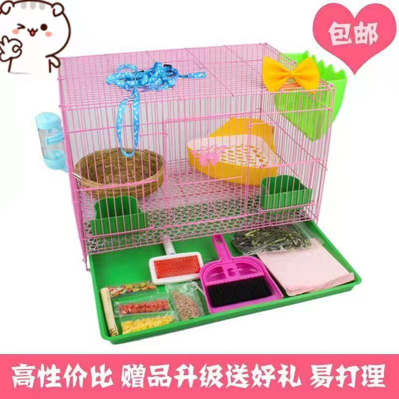 Rabbit cage holds wire cage Dutch pig transport cage nest for adult guinea pig new product
