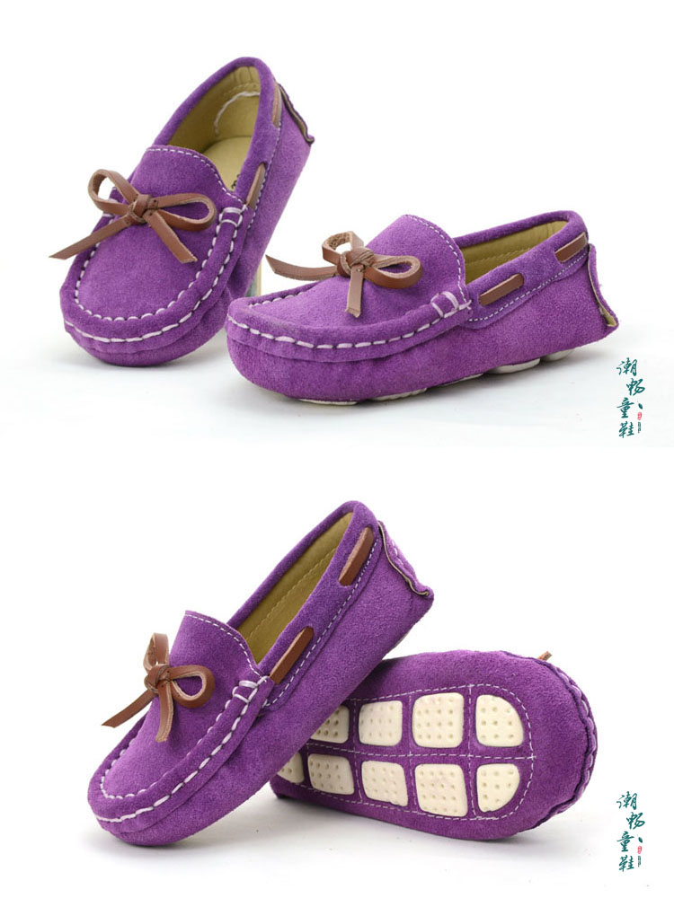 秋冬季学步宝宝儿童豆豆鞋1-2-3岁男童女童单