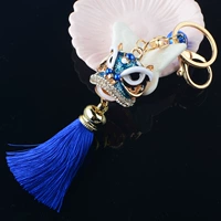 Синий [голова льва] стиль кисточки