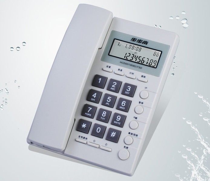 Step high HCD6082 with rope telephone seating machine fashion home European-style office for electric display