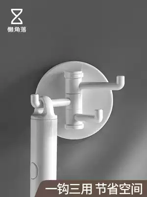 Lazy corner branch hook incognito household door rear kitchen bathroom wall hanging nail-free wall hanging nail 2 packs 66032