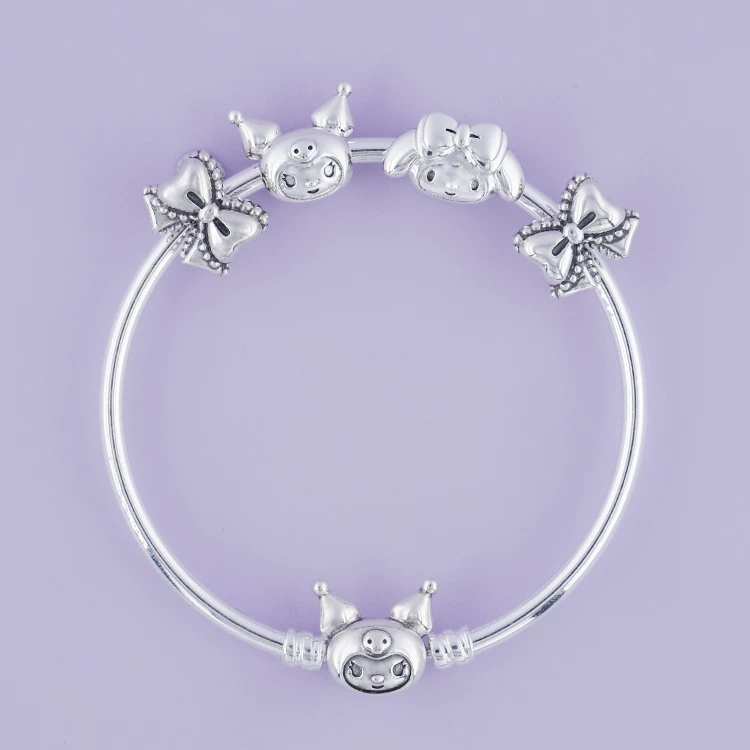 Base cute bracelet, DIY, silver 925 sample, 3mm