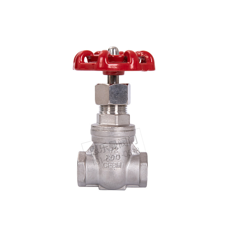 [USD 11.72] 304 stainless steel gate valve Rotating inner thread water ...