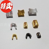 Zipped accessories zipped up and down to stop purse zipped accessories zipper head stop full RMB15