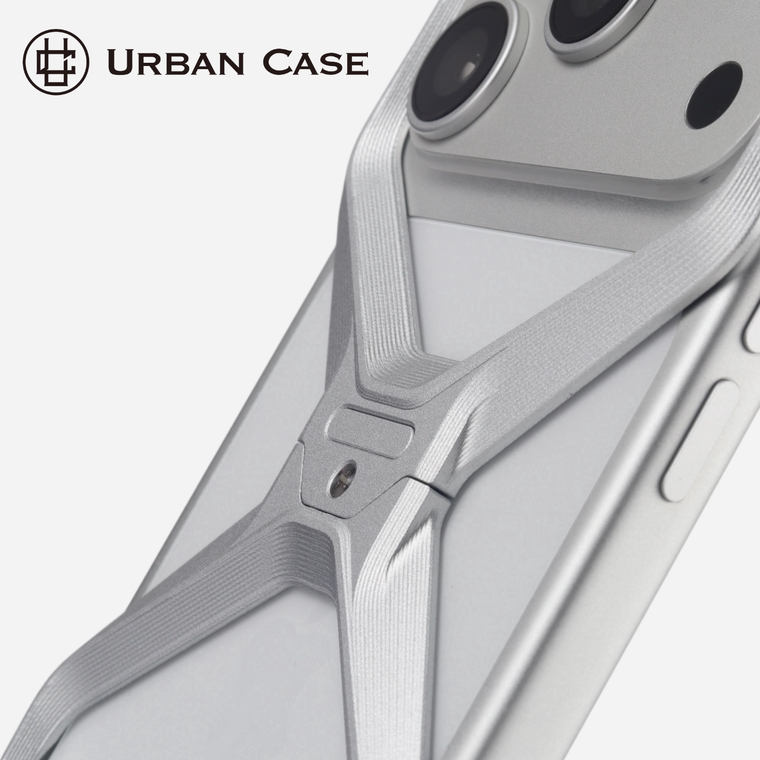 URBAN Metal X Frame Frameless iPhone Case