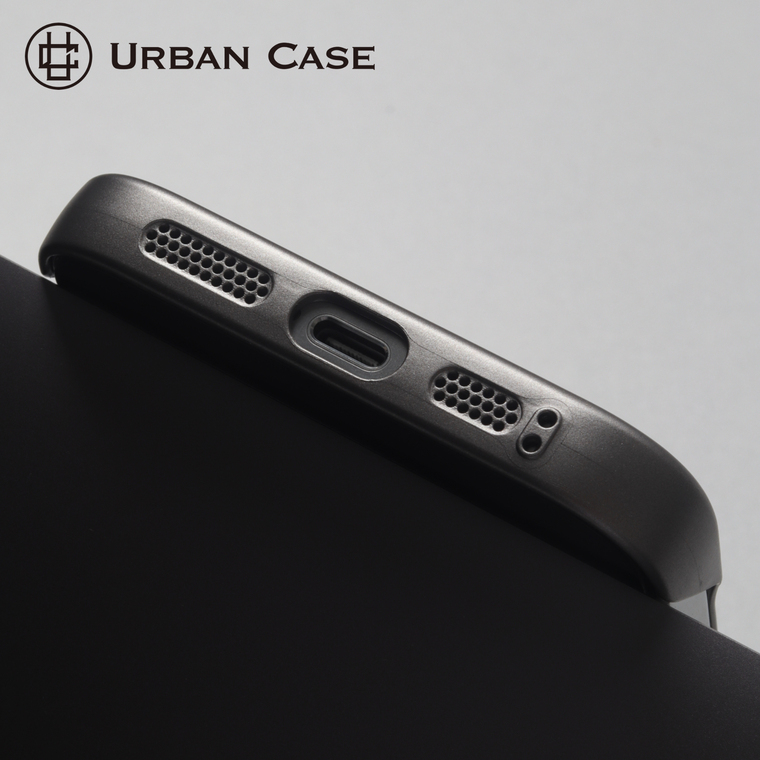 URBAN Carbon Fiber MagSafe Gray iPhone Case