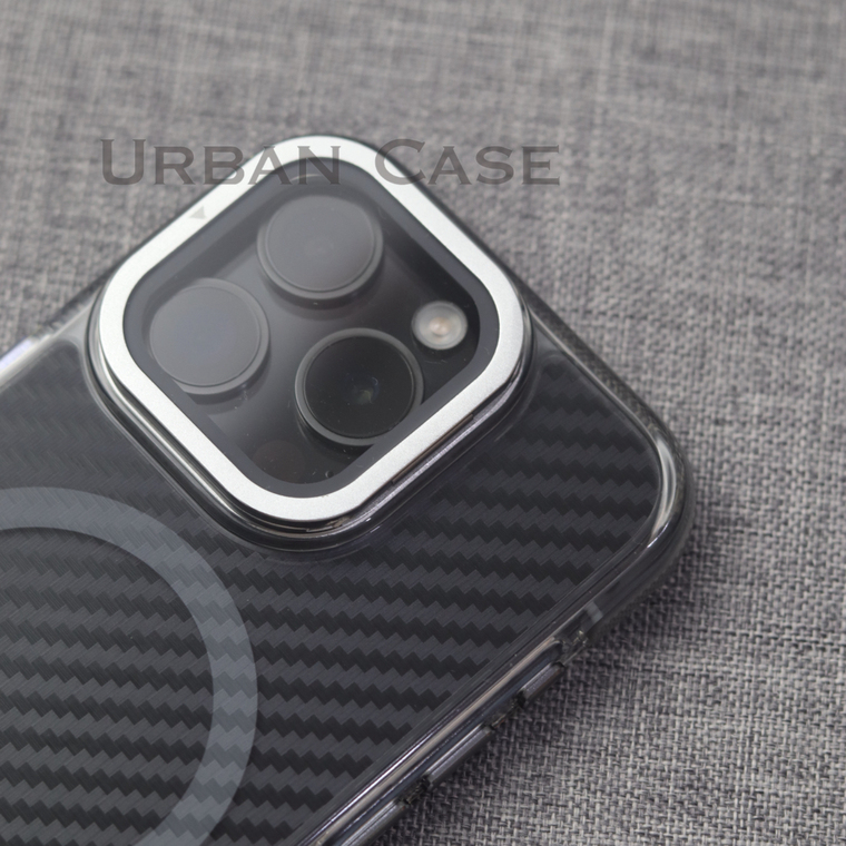 URBAN Carbon Fiber Kickstand iPhone Case