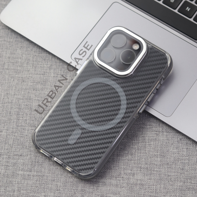 URBAN Carbon Fiber Kickstand iPhone Case