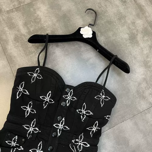 Весенний приталенный корсет, платье-комбинация