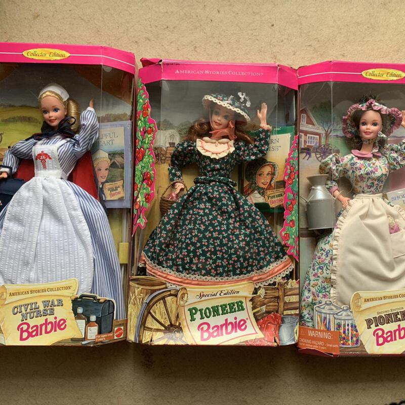 Barbie American Story Series World War Ii Nurse Pioneers Store Owners in Stock Barbie American Story Series World War Ii Nurse Pioneers Store Owners in Stock