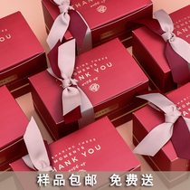 2021 new creative Net red high grade ins Wind Moren series wedding candy box European wedding bag gift empty box