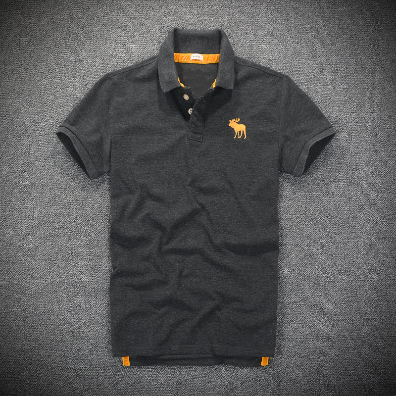 Áo thun nam polo áo sơ mi nam tay ngắn mùa hè nam giản dị Chất liệu cotton nửa ngắn tay Paul đơn giản áo phông polo